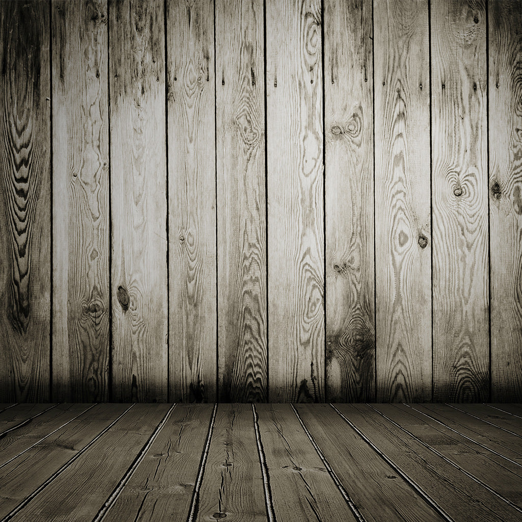 Old Wooden Interior Backdrop - Backdropsource