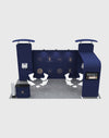 20x10 Straight Backdrop with 3D Wall & Arch Exhibition Kit