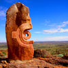 Main Sculpture At The Millennium Overlooks Broken Hill Backdrop - Backdropsource