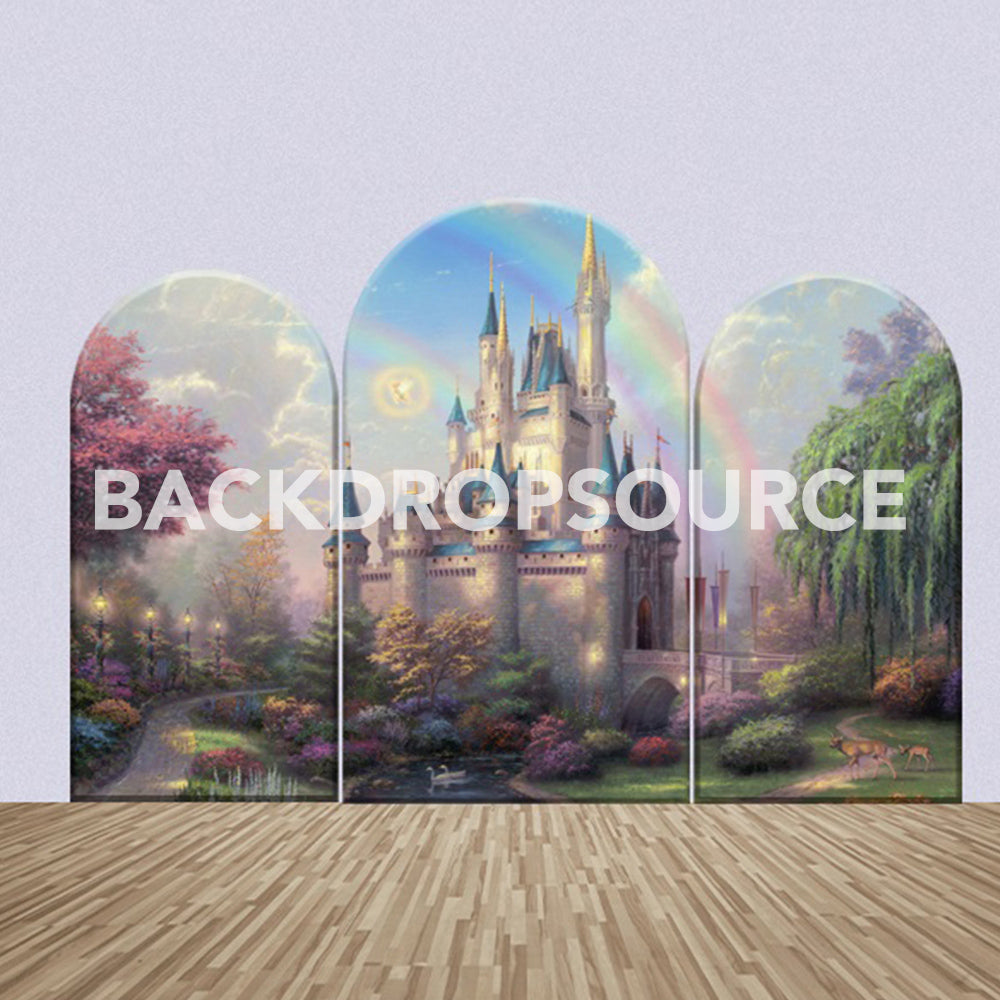 Fairy tales Painting Themed Party Backdrop Media Sets for Birthday / Events/ Weddings - Backdropsource