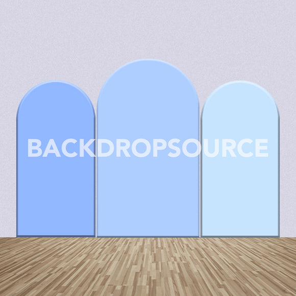 Blue Color Themed Party Backdrop Media Sets for Birthday / Events/ Weddings - Backdropsource