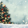 Blurred Christmas Tree Backdrop