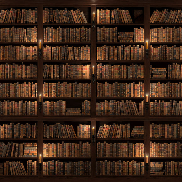 Bookshelf Background - Backdropsource