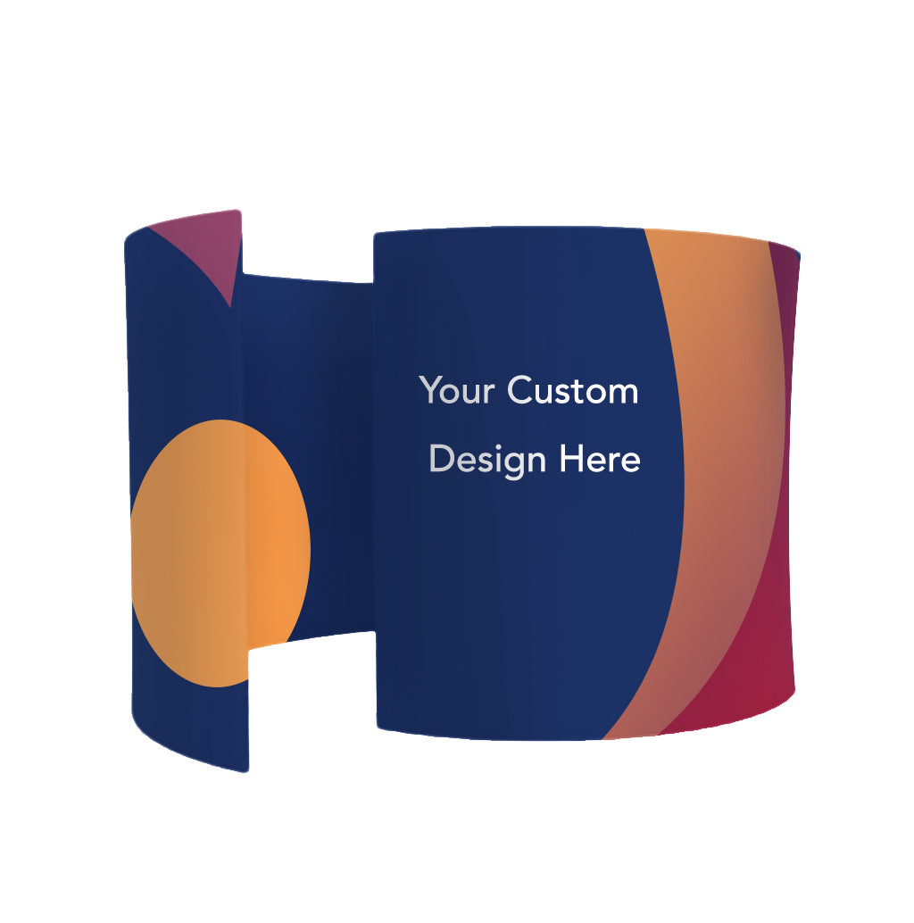 360° Custom Printed Exhibition Booth - Backdropsource