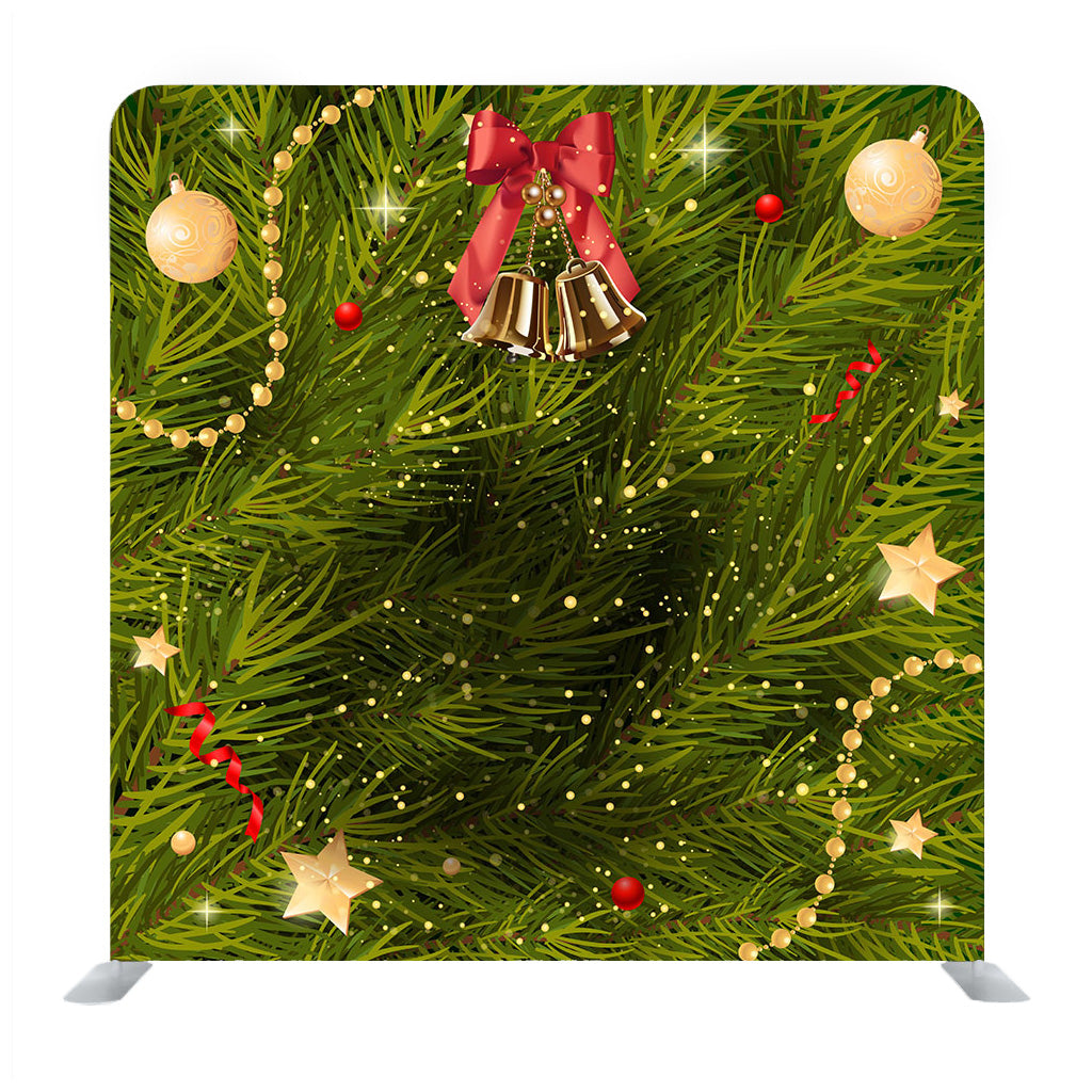 3D Paper Christmas Tree Media Wall - Backdropsource