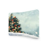 Snowy Blue CURVED TENSION FABRIC MEDIA WALL