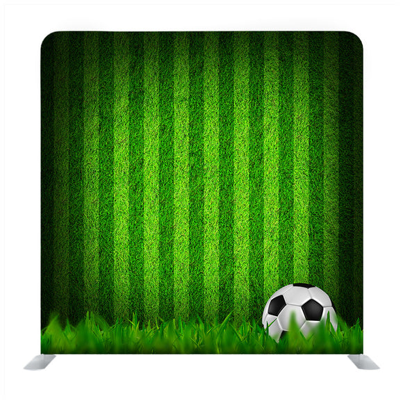 3d rendering of soccer ball with line on soccer field Media wall - Backdropsource