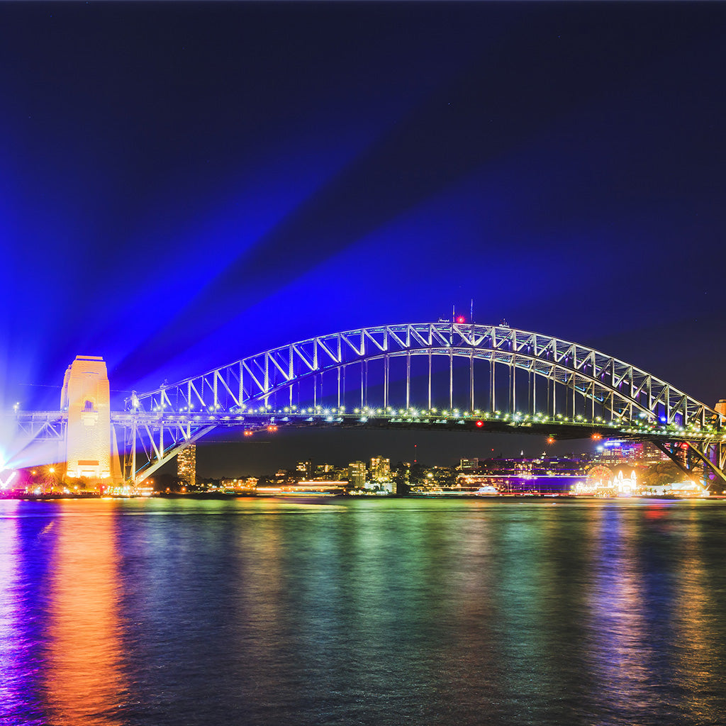Sydney Light Show Festival Backdrop - Backdropsource