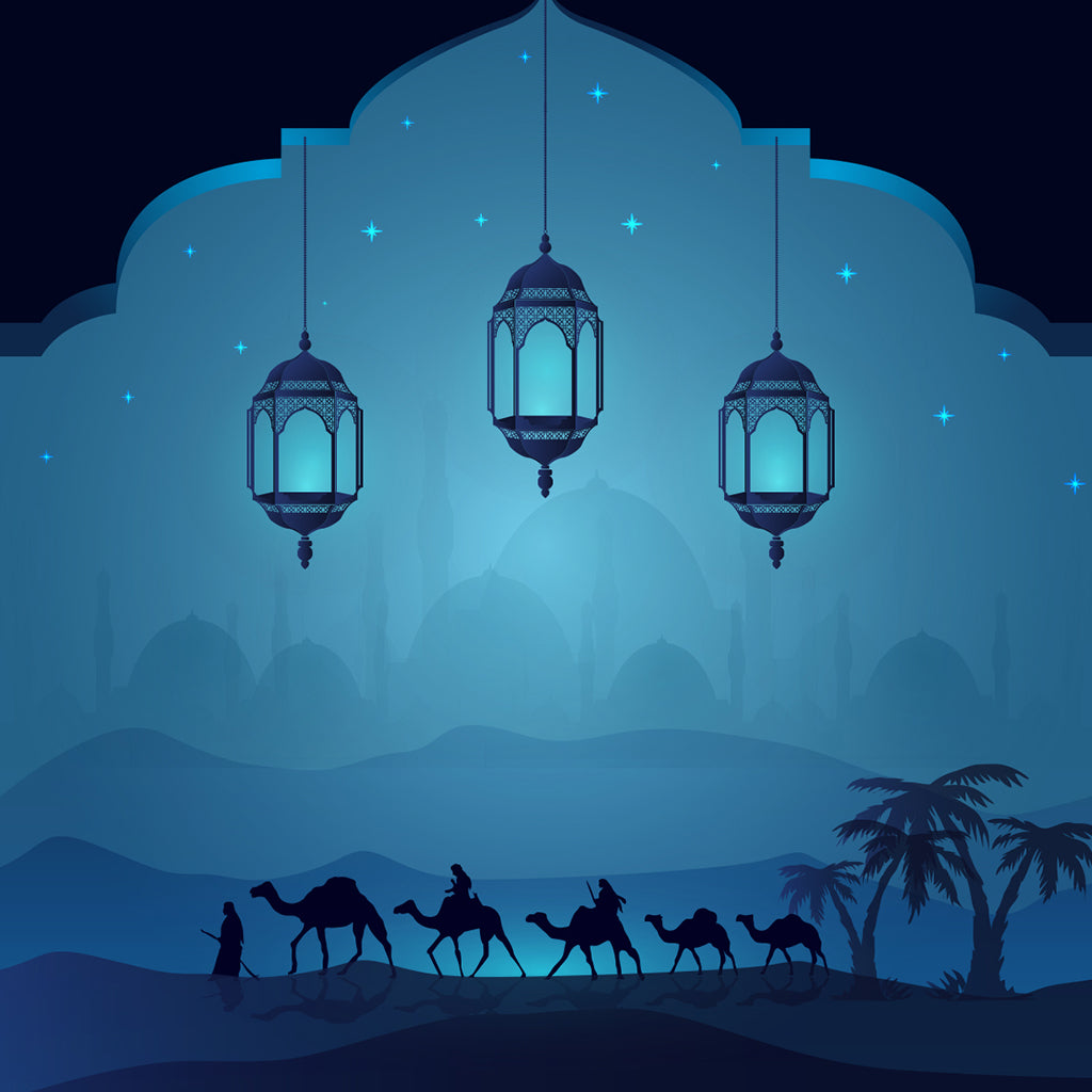 Arabian Night Desert Themed Backdrop - Backdropsource