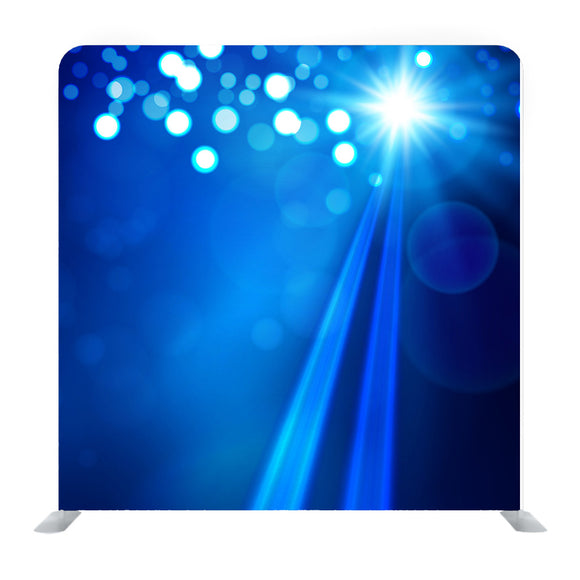 Abstract Blue Background With Spotlights Media Wall - Backdropsource