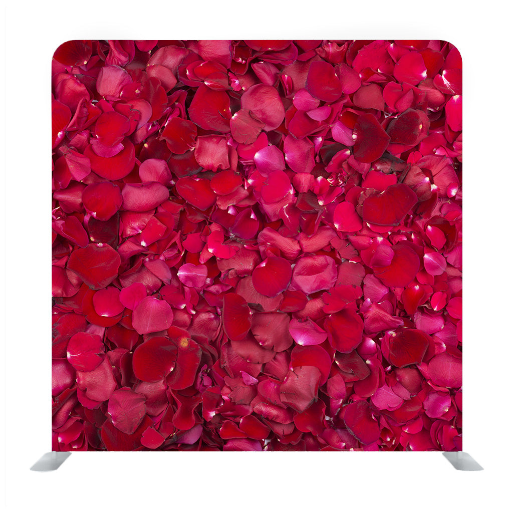 Background Of Red Rose Petals Media Wall - Backdropsource