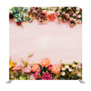 Beautiful Flowers Top and Bottom Borders Media Wall - Backdropsource