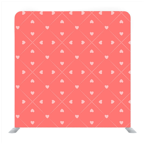 Beautiful  vector pattern with Pink hearts symbols Backdrop - Backdropsource