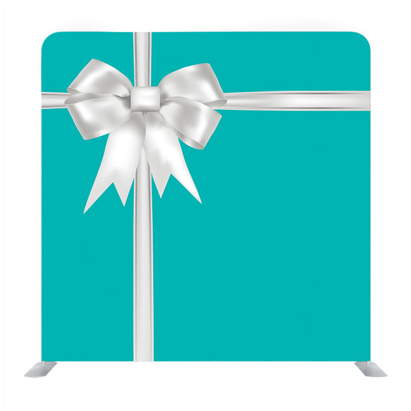 Blue Gift paper Backdrop - Backdropsource