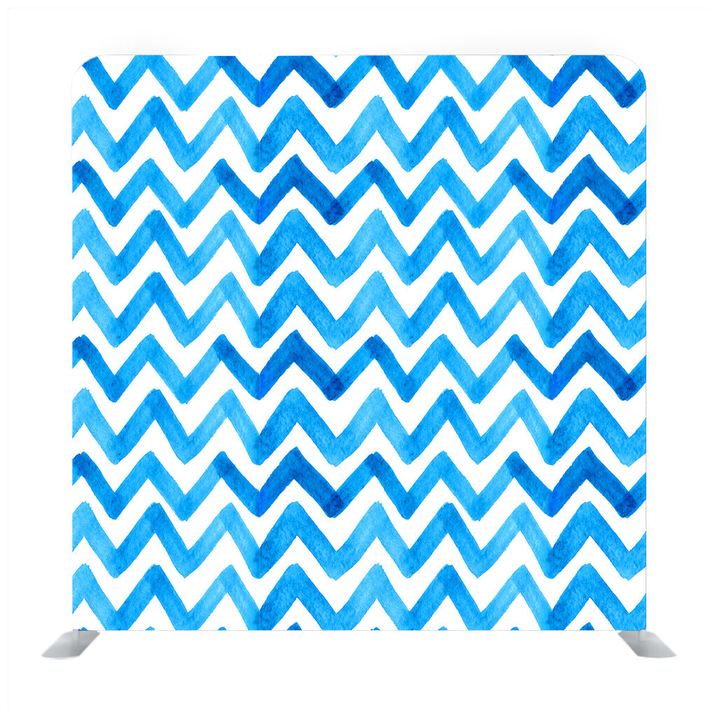 Blue Zigzag pattern backdrop - Backdropsource