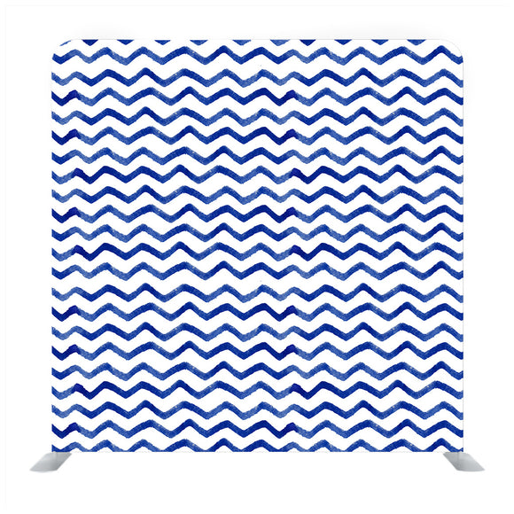Blue watercolor zigzag pattern Background Backdrop - Backdropsource