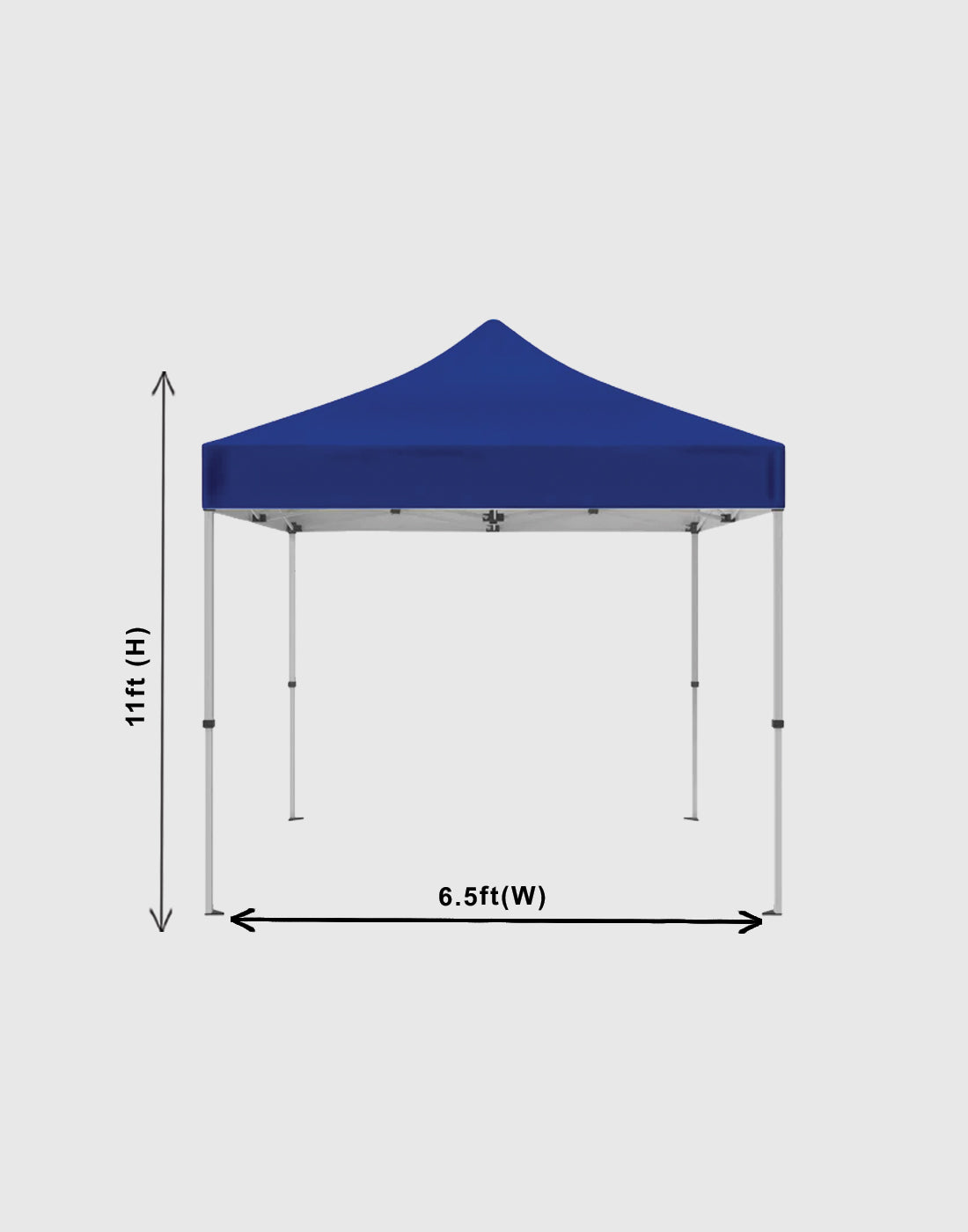 canopy tent dimensions Heavy Duty Custom Canopy Tent – 6.5ft x 10ft Outdoor Event Shelter – Backdropsource