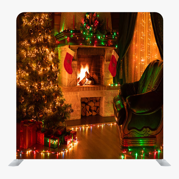 Christmas STRAIGHT TENSION FABRIC MEDIA WALL - 110 - Backdropsource