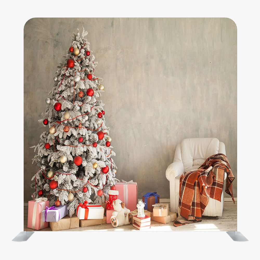 Christmas STRAIGHT TENSION FABRIC MEDIA WALL - 60 - Backdropsource