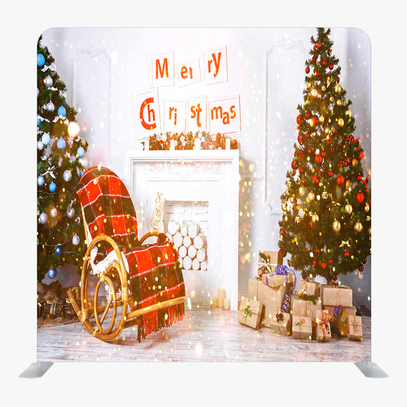 Christmas STRAIGHT TENSION FABRIC MEDIA WALL - 84 - Backdropsource