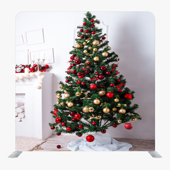 Christmas STRAIGHT TENSION FABRIC MEDIA WALL - 85 - Backdropsource