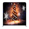 Christmas Tree Lights Decor Media Wall - Backdropsource