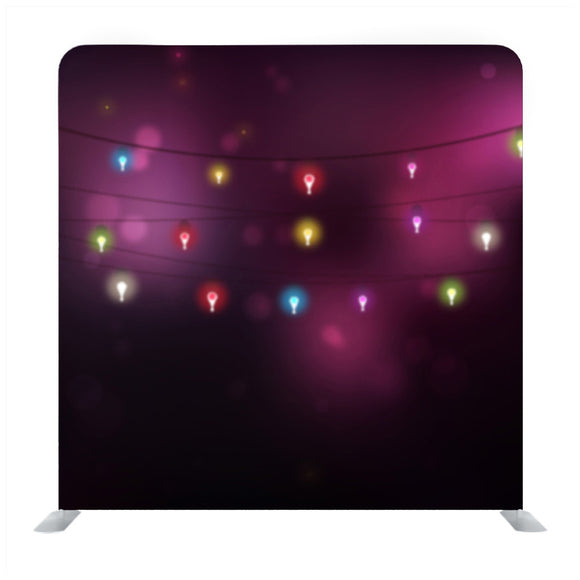 Christmas lights on a dark background Backdrop - Backdropsource