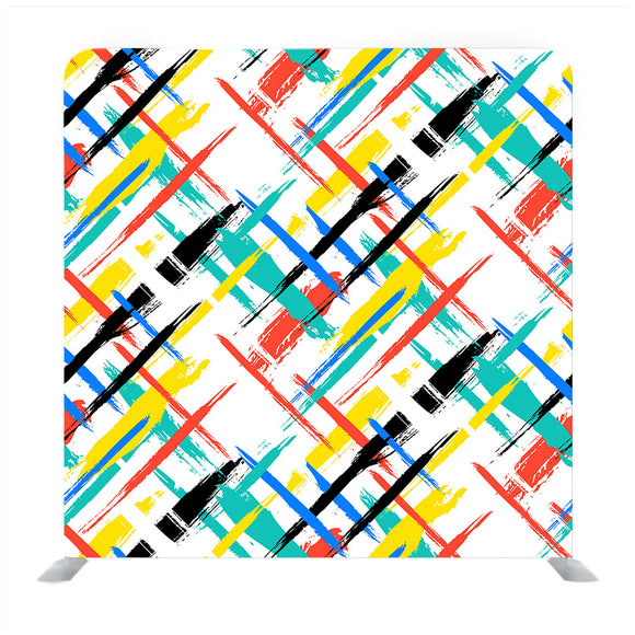 Color Art Decor Media Wall - Backdropsource