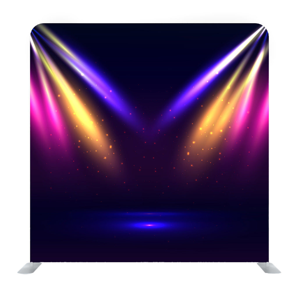 Colorful Spotlights Vector Background Media Wall - Backdropsource