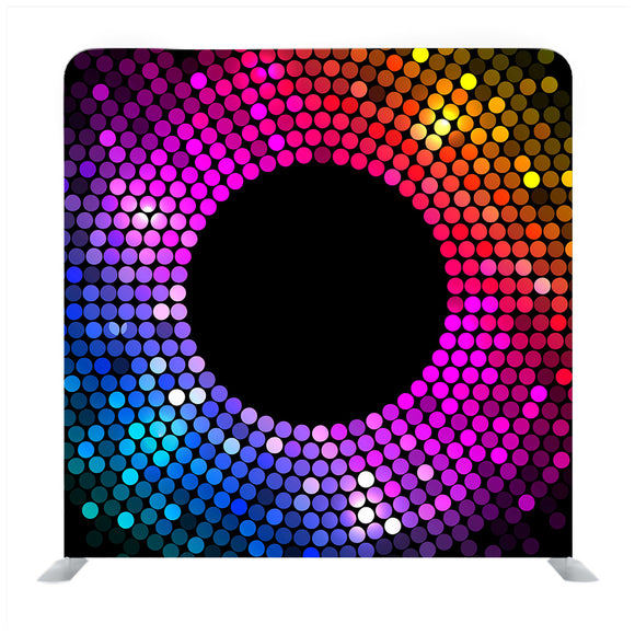 Colorful Circle Wheel Media Wall - Backdropsource
