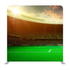 Evening Empty Stadium Arena Soccer Field Background Media Wall - Backdropsource