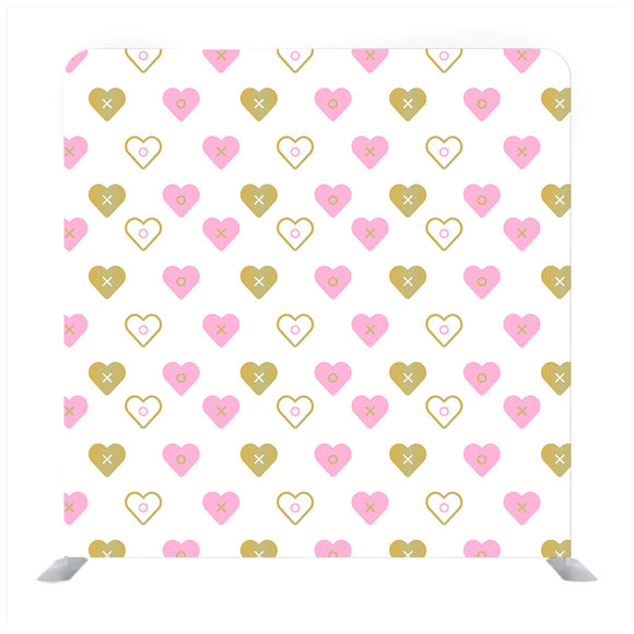 Fine seamless texture of colorful hearts Backdrop - Backdropsource