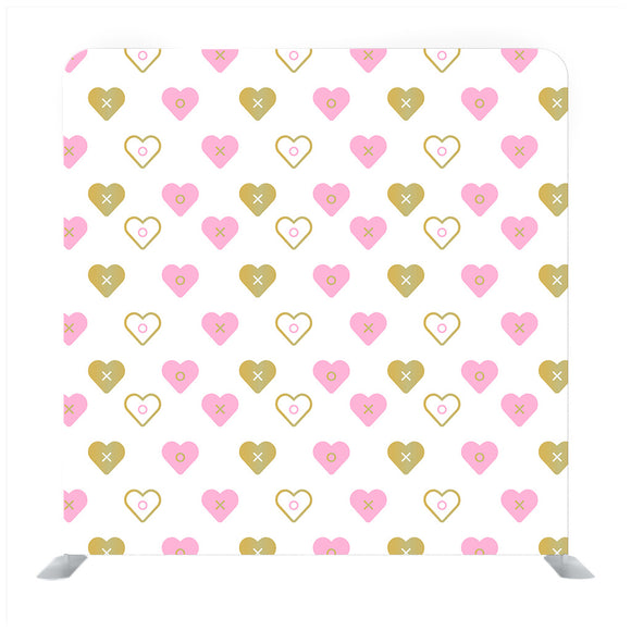 Fine seamless texture of colorful hearts Backdrop - Backdropsource
