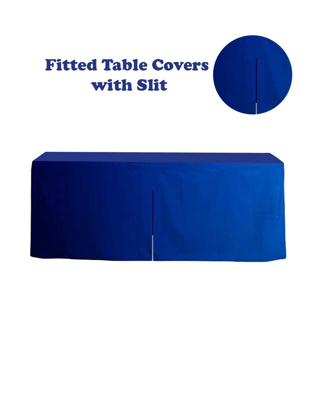 Custom Fitted Table Covers Tablecloth with Logo Printing Backdropsource