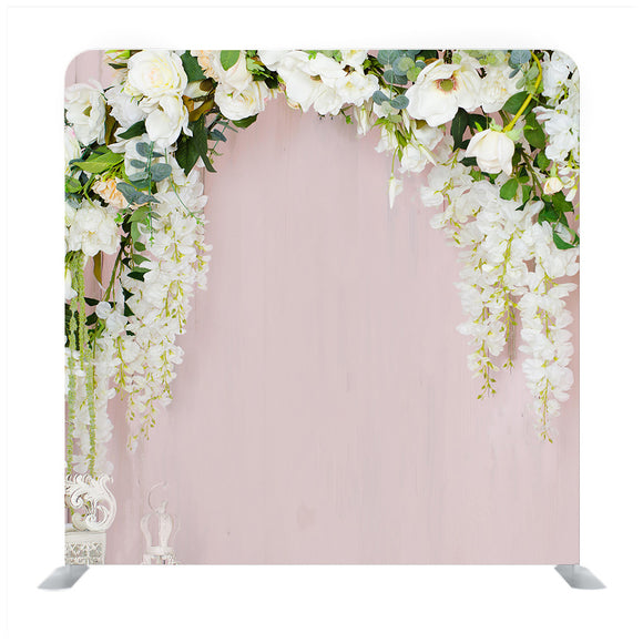 Floral Media Wall - Backdropsource