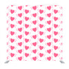 Flying heart pattern with white Backdrop