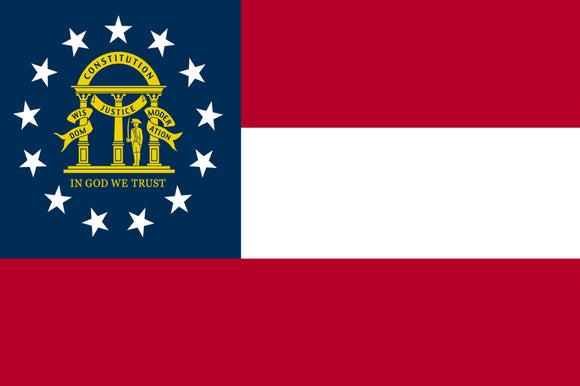 Georgia State Flag - Backdropsource