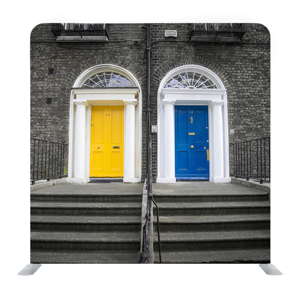 Georgian Doors Dublin Backdrop - Backdropsource