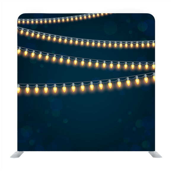 Glowing Lights Colorful Fairy Lights Background - Backdropsource