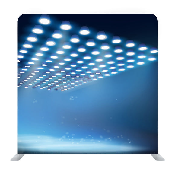 Glowing Abstract Wave On Dark, Shiny Motion, Magic Space Light Media Wall - Backdropsource