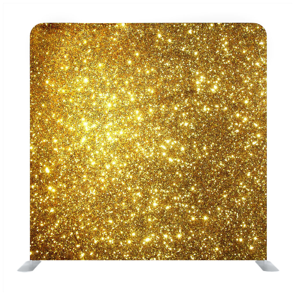 Gold and Black Glitter Media Wall - Backdropsource