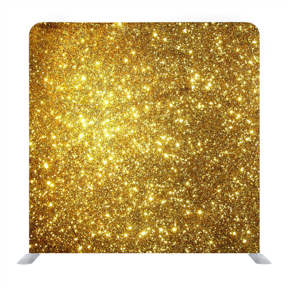 Gold and Black Glitter Media Wall - Backdropsource