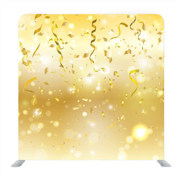 Golden Confetti background backdrop - Backdropsource