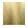 Golden Shiny Brushed Metal Surface Media Wall