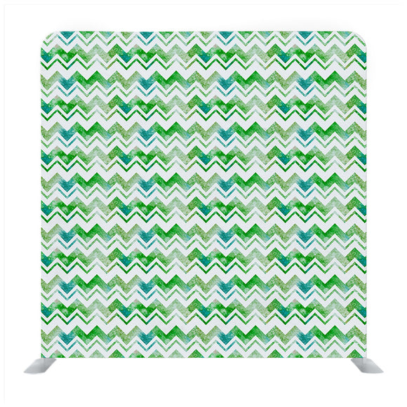 Green And White chevron pattern Backdrop - Backdropsource