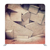 Grey Cement Cubes Media Wall