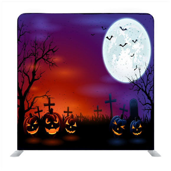Halloween Poster Background Media Wall - Backdropsource
