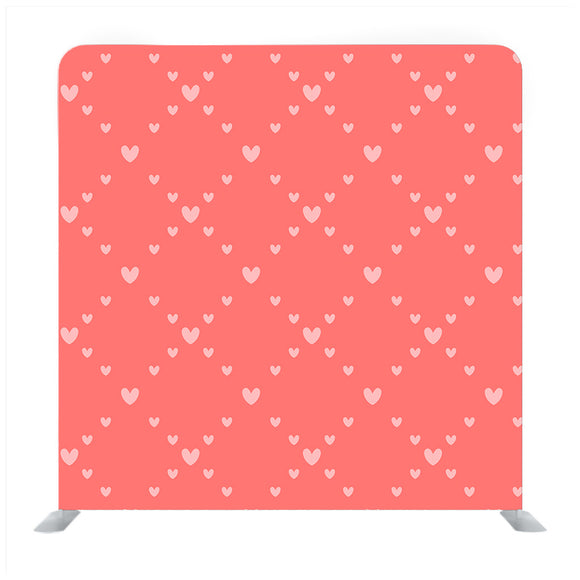 Heart bubbles design with pink background Backdrop - Backdropsource