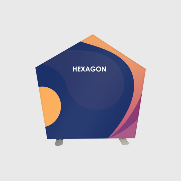 Hexagon Stand Backdrop - Backdropsource