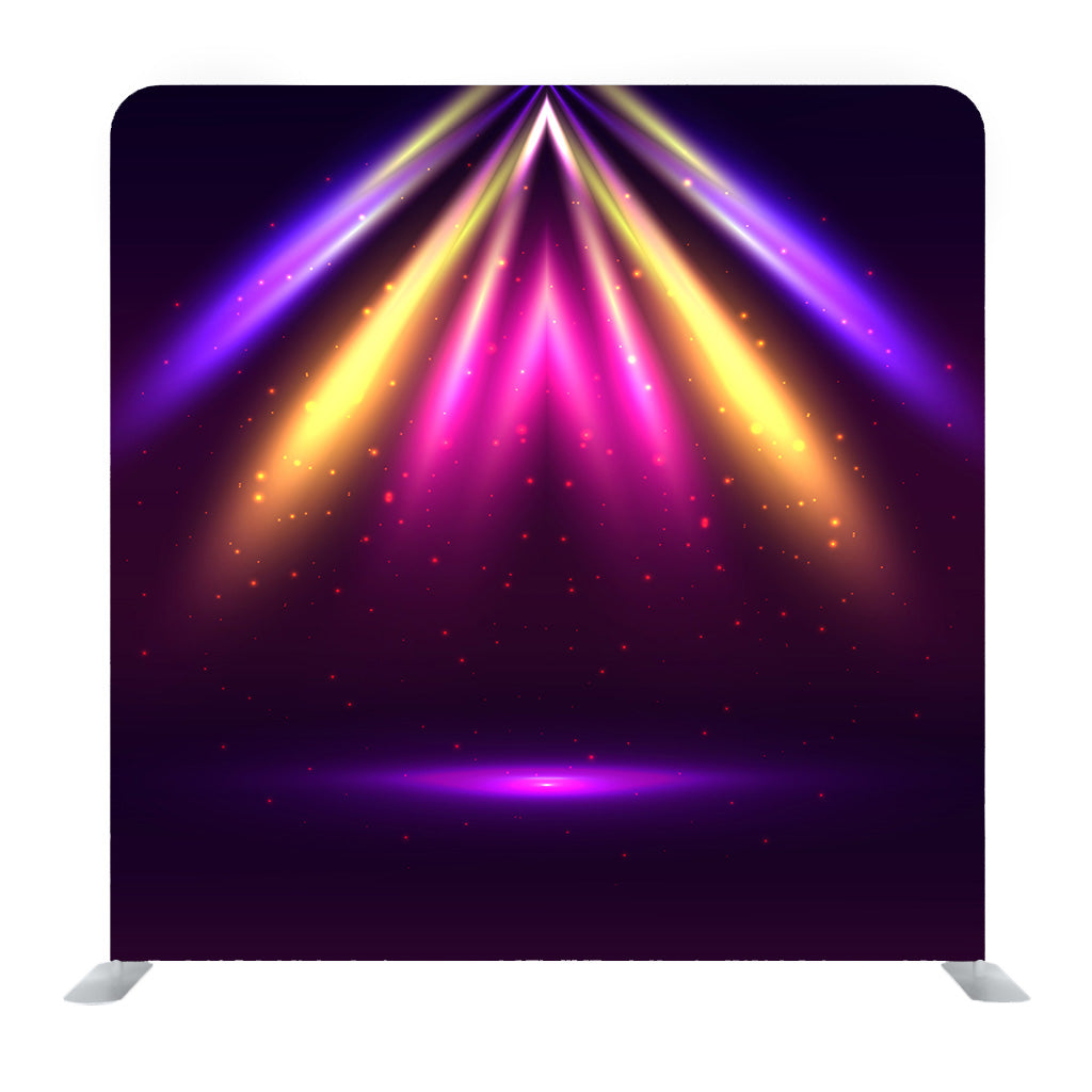 Light Purple Pink And Yellow Vector Abstract Shining Layout Media Wall - Backdropsource